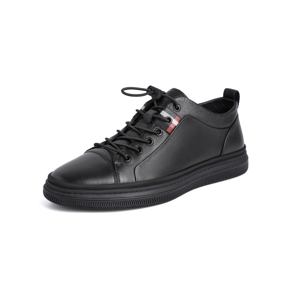 BELLE/百丽商场同款牛皮革男休闲鞋6XZ01AM0