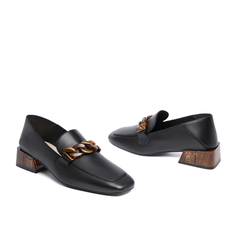 BELLE/百丽商场同款绵羊皮革女皮鞋3PR20AM0