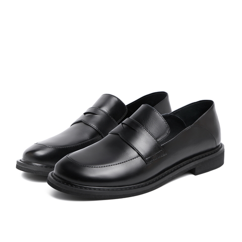 BELLE/百丽商场同款牛皮革女套脚皮鞋3RU20AM0