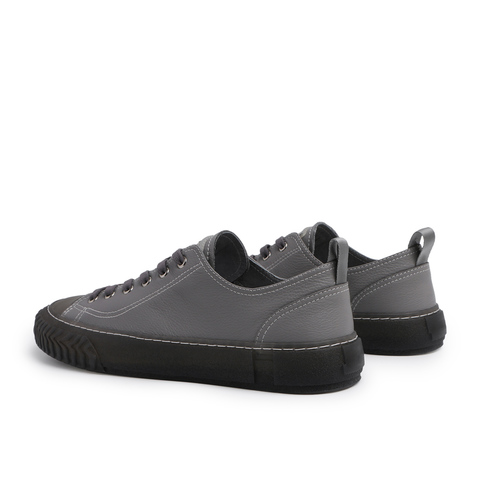 BELLE/百丽牛皮革男半透明底平底休闲板鞋91112AM0