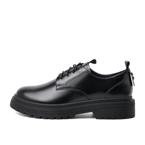 BELLE/百丽商场同款牛皮革女牛津鞋皮鞋3RV20AM0