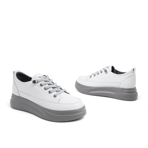 BELLE/百丽复合材料女舒适厚底时尚休闲鞋28101AM0