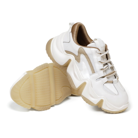BELLE/百丽商场同款织物/复合材料女厚底旅游鞋V5C1DCM0