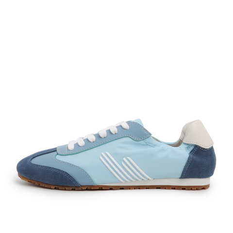 百丽YOYO悠悠鞋女秋新款ins潮运动风平底阿甘休闲鞋3XN20CM0