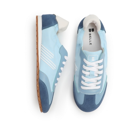 百丽YOYO悠悠鞋女秋新款ins潮运动风平底阿甘休闲鞋3XN20CM0