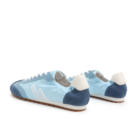 百丽YOYO悠悠鞋女秋新款ins潮运动风平底阿甘休闲鞋3XN20CM0