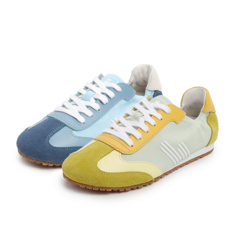 百丽YOYO悠悠鞋女秋新款ins潮运动风平底阿甘休闲鞋3XN20CM0