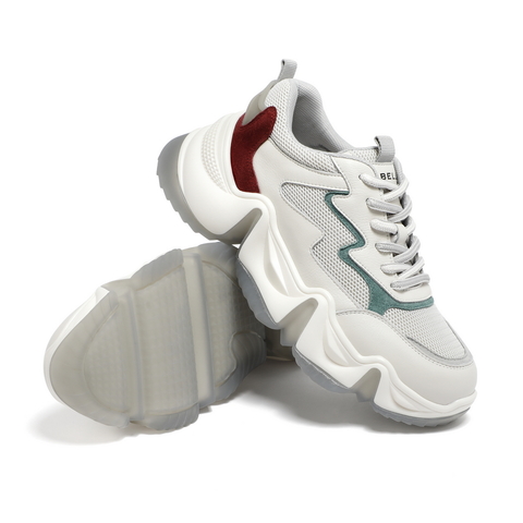 BELLE/百丽商场同款织物/复合材料女老爹鞋V5C2DCM0