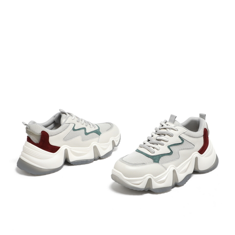 BELLE/百丽商场同款织物/复合材料女老爹鞋V5C2DCM0