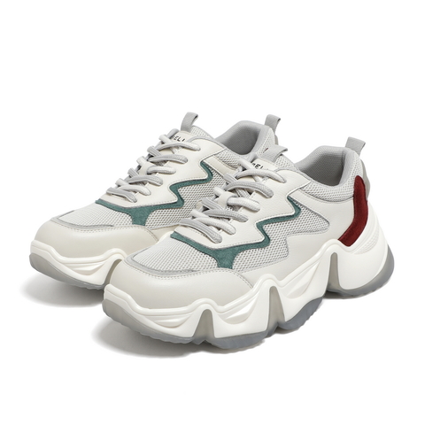 BELLE/百丽商场同款织物/复合材料女老爹鞋V5C2DCM0