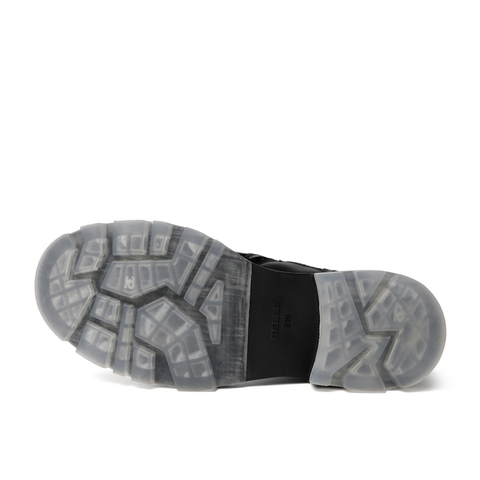 百丽同款冬新商场同款ins厚底机车女马丁靴V5T1DDZ0