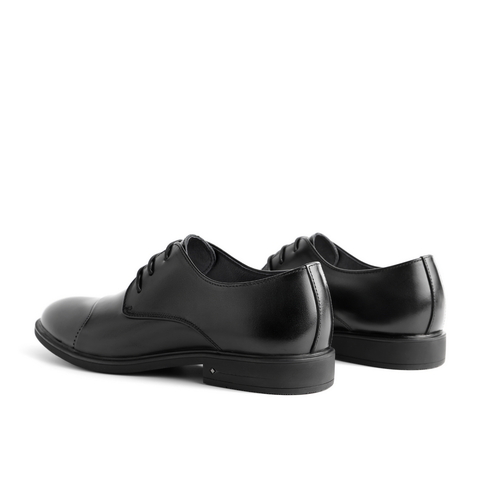 百丽德比鞋男2021商场同款牛皮革男商务正装皮鞋7CQ01AM1