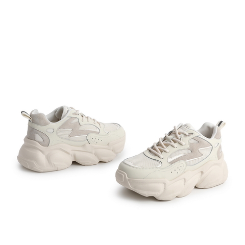 百丽厚底网红老爹鞋女2021春新款ins潮时尚运动休闲鞋32533AM1