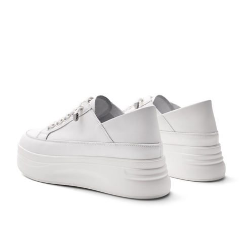 百丽厚底小白鞋女2021商场同款增高休闲板鞋W3E1DAM1