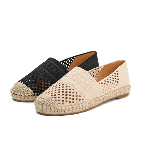 百丽宅度假2021商场同款绣花镂空女休闲平底渔夫鞋BX3D4BA1