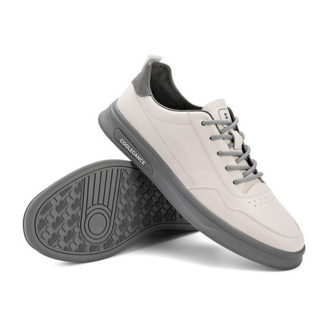 百丽时尚板鞋男2021春新牛皮革简约潮流撞色休闲鞋70393AM1