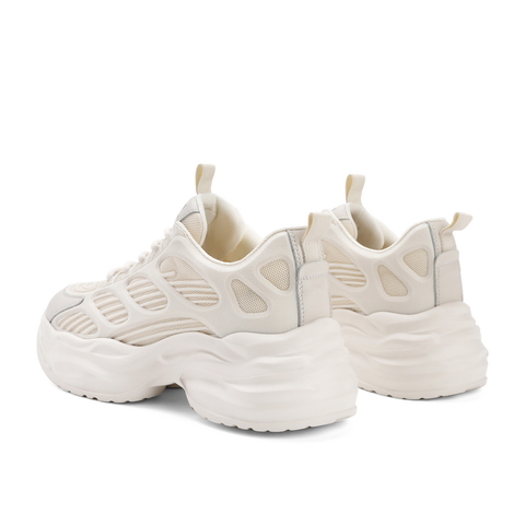 BELLE/百丽2021春新厚底机能运动风厚底女老爹鞋21218AM1