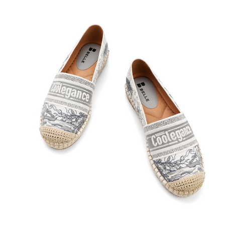 百丽宅度假2021夏新商场同款女休闲平底渔夫鞋一脚蹬BX3C8BA1