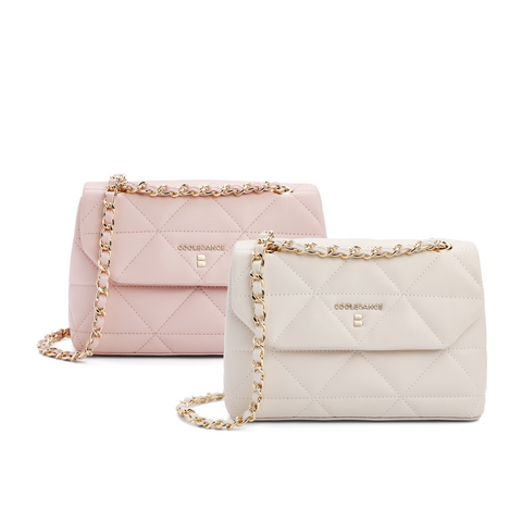 百丽张小斐同款箱包2021夏新商场同款牛皮链条腋下包小16153BX1