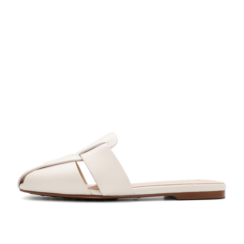 百丽李宇春同款2021夏商场同款女平底穆勒凉拖鞋外穿3KG34BT1