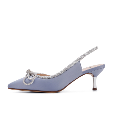 百丽星辰2021款尖头通勤细高跟凉鞋气质仙女风SCJ3DBH1