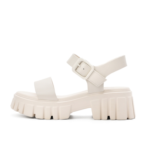 百丽厚底凉鞋女2021年新款女夏商场同款牛皮革休闲凉鞋W4X1DBL1