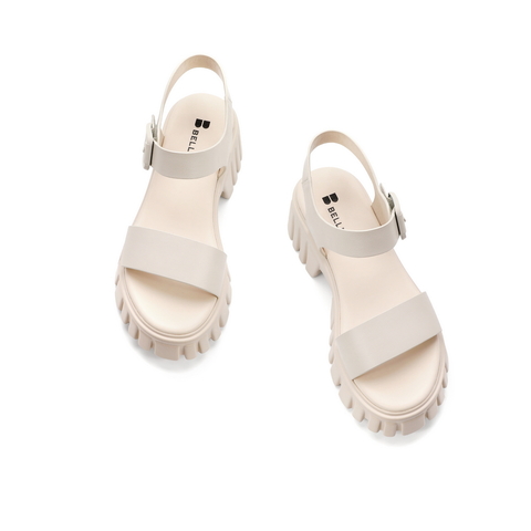 百丽厚底凉鞋女2021年新款女夏商场同款牛皮革休闲凉鞋W4X1DBL1