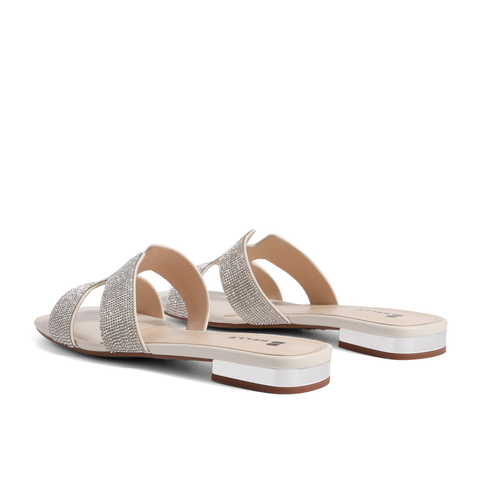 百丽几何拖2021夏新商场同款女平底拖鞋外穿仙女风3IID4BT1