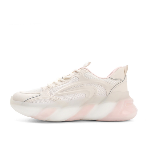 百丽ins潮老爹鞋女2021商场同款撞色网面运动休闲鞋B0307BM1