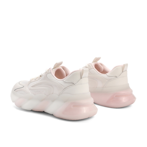 百丽ins潮老爹鞋女2021商场同款撞色网面运动休闲鞋B0307BM1