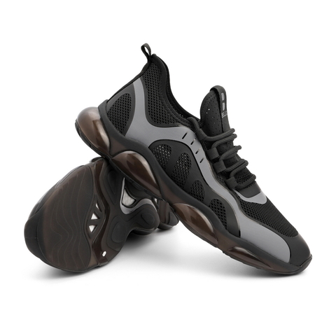 百丽2021夏新男时尚撞色网布拼接运动风休闲旅游鞋B0321BM1