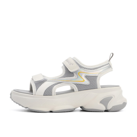 百丽运动风沙滩鞋女2021商场同款魔术贴休闲凉鞋W6Y1DBL1