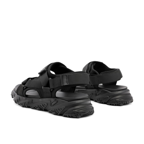 百丽户外凉鞋2021魔术贴休闲沙滩鞋运动凉鞋男式B0338BL1