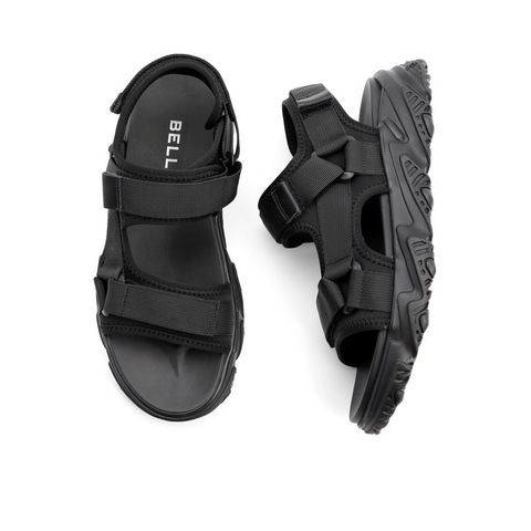 百丽户外凉鞋2021魔术贴休闲沙滩鞋运动凉鞋男式B0338BL1