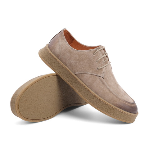 百丽潮搭工装鞋男2021秋新猪皮革时尚英伦风舒适休闲鞋A0524CM1