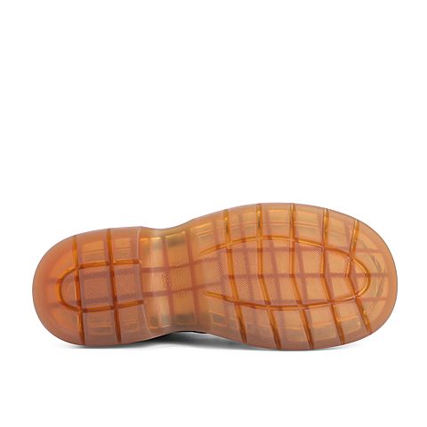 百丽马丁靴女2021秋新款商场同款牛皮革英伦风短靴子W7L1DCD1