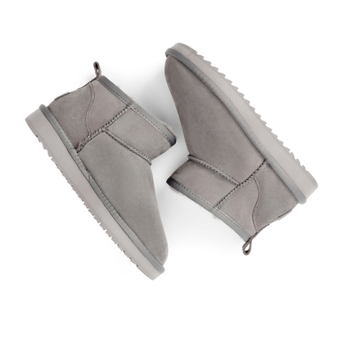 百丽保暖雪地靴女2021冬新商场同款时尚低帮短靴加绒X2P1DDM1