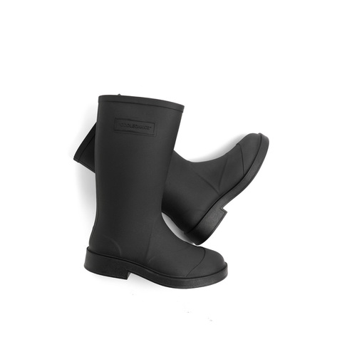 百丽宽筒显瘦骑士靴女2022冬新商场同款3D设计中筒靴YX002DP2