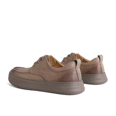 百丽时尚休闲鞋男2023秋新牛皮革舒适厚底户外潮搭工装鞋A1175CM3