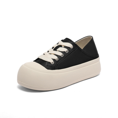 百丽两穿帆布鞋女2023秋新商场同款厚底减龄休闲鞋Z7L1DCM3