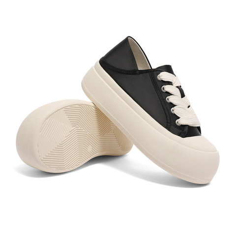 百丽两穿帆布鞋女2023秋新商场同款厚底减龄休闲鞋Z7L1DCM3