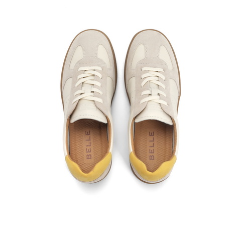 百丽复古德训鞋女2023秋新商场同款撞色运动鞋Z8K1DCM3