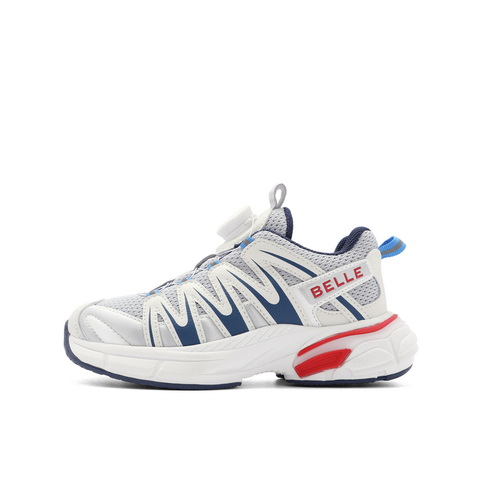 百丽酷帅老爹鞋女童2023秋新商场同款透气网面老爹鞋30355C83