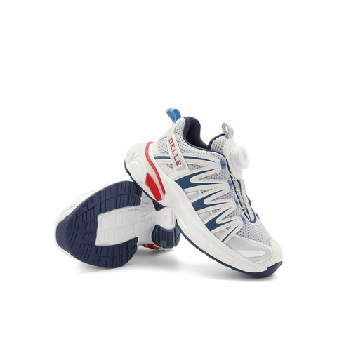 百丽酷帅老爹鞋女童2023秋新商场同款透气网面老爹鞋30355C83