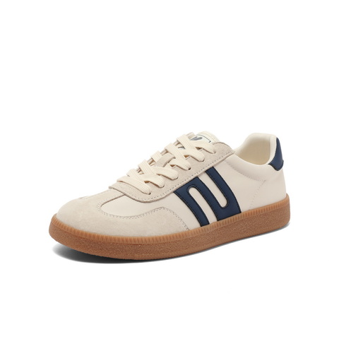 百丽跑道德训鞋女2023秋新商场同款复古运动跑鞋Z7J1DCM3