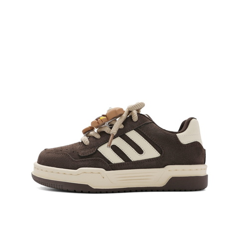 百丽舒适趣味板鞋女童24春新商场同款跑步休闲鞋38650A84