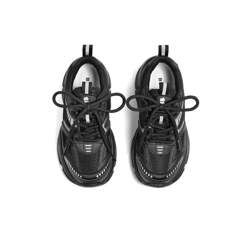 百丽舒适酷帅老爹鞋女童24春新商场同款趣味休闲鞋A5138A84