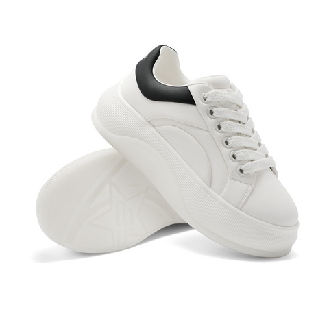 百丽厚底小白鞋女24春新百搭休闲鞋B1776AM4