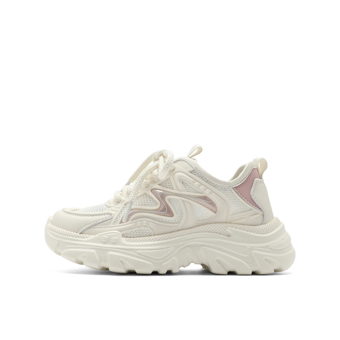 百丽透气老爹鞋童鞋女2024夏运动百搭休闲鞋C3131B84