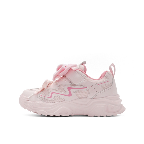 百丽厚底老爹鞋童鞋女24春新商场同款舒适透气休闲鞋30977A84